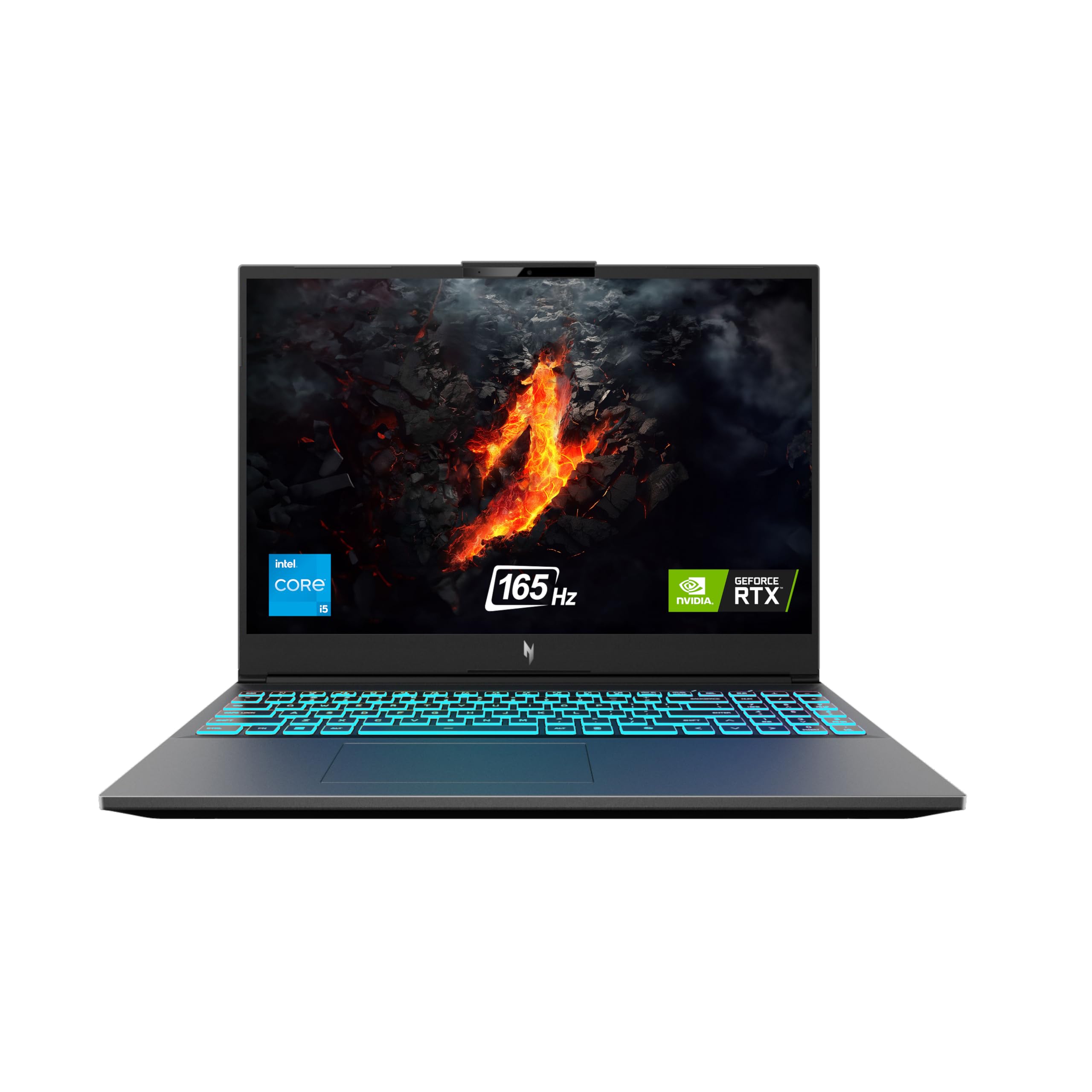 Acer Nitro 5Pro, Intel Core i5-14450HX, Office 2024 + M365 Basic, NVIDIA GeF RTX 5050-8GB, 16GB RAM/1TB SSD, (16") WUXGA IPS, 165Hz/73Whr, Win11H, Dark Grey, 2.5Kg, AN5P16-74G2, RGB KB, Gaming Laptop-image-38