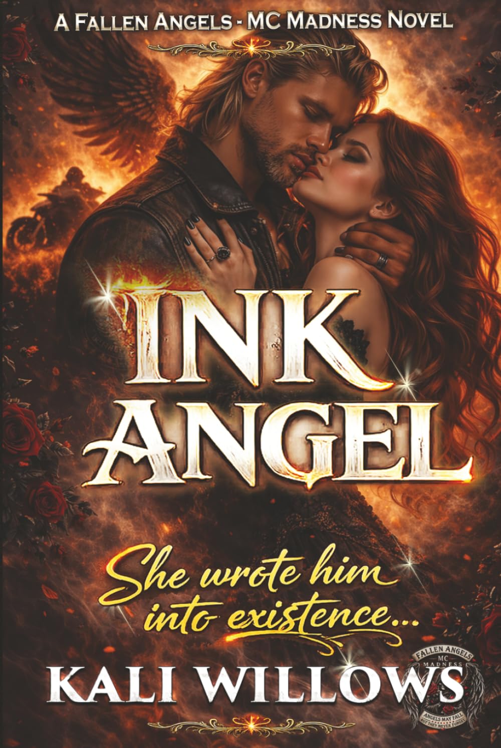 Ink Angel: A Fallen Angels- MC Madness Novel