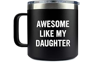 Funny Coffee Mug for Dads - Awesome Like My Daughter