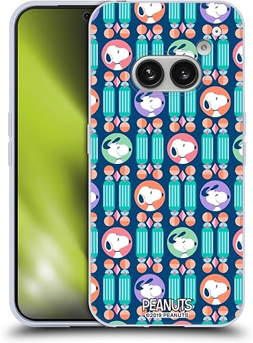 Miniatura 350 de Head Case Designs Funda de gel suave con licencia oficial de Peanuts House Snoopy Deco Dreams compatible con Samsung Galaxy S23 5G Casa,Blue