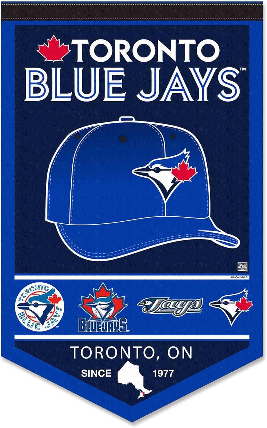 WinCraft Toronto Blue Jays Heritage History Banner Pennant
