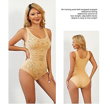 Body Gainant Ventre Sans Couture BRABIC Body Gainant Sans Couture Pour Femme Pour Contrôle Du String Gainant