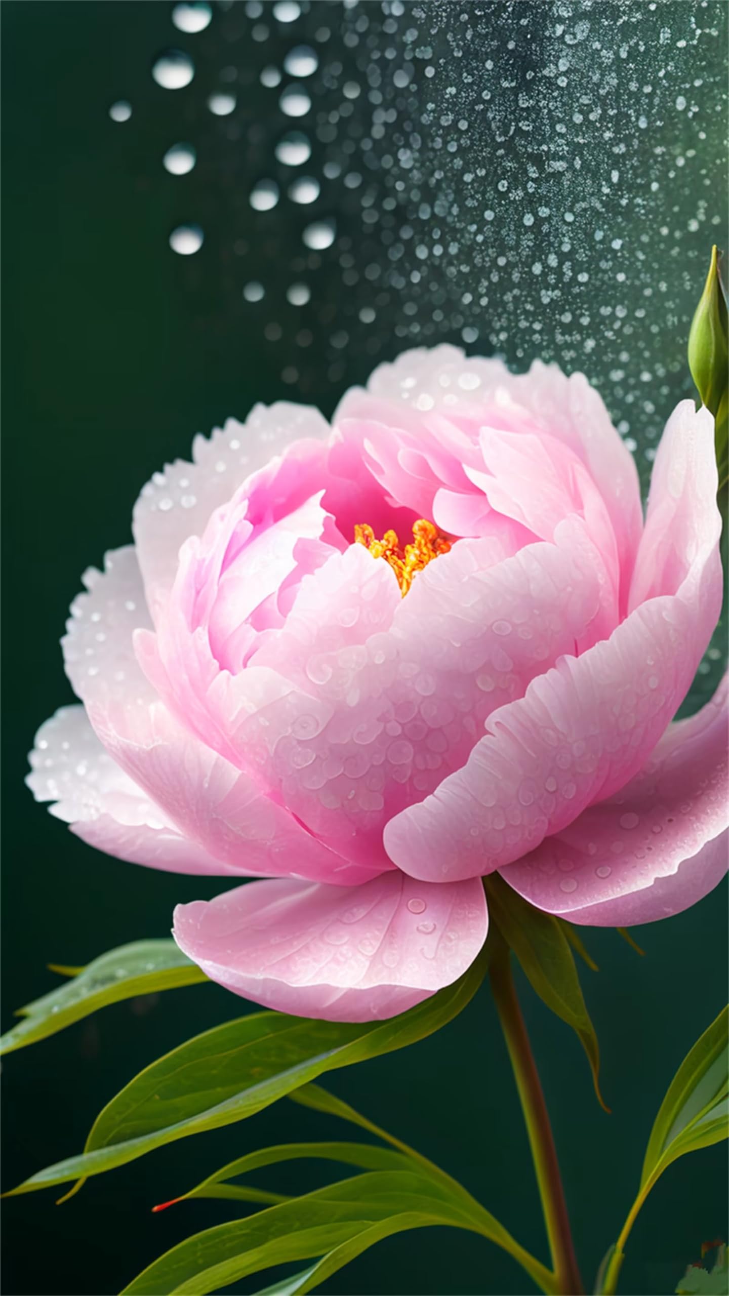Diamond Painting Pivoine Rose 70x140cm | Kit Complet Strass Broderie Carré