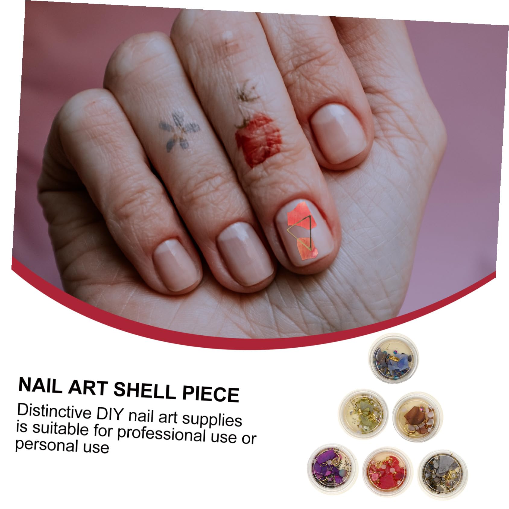 minkissy 3sets Decorativo Per Unghie Di Decorazioni Creative Per Nail Art Adatto Per Uso Professionale e Personale Per Occasioni Speciali e Per Amiche Amanti Del Nail Art