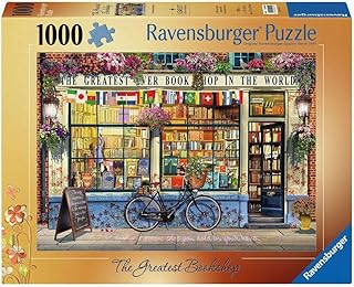 Comprar Ravensburger The Greatest Bookshop - Rompecabezas de 1000 piezas para adultos y niños a partir de 12 años