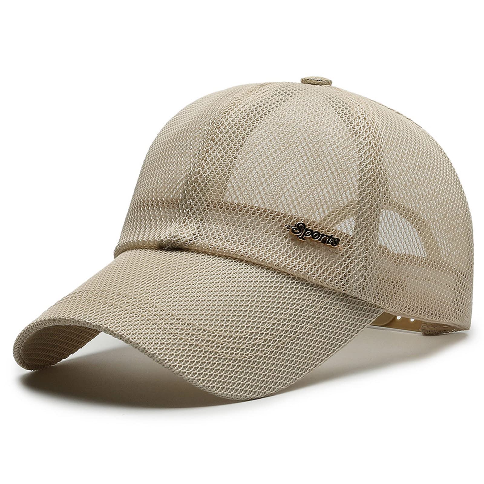 Generico Cappello Baseball Bambina cap con Snapback Regolabile Unisex Uomo Donna Cappello da Baseball in Rete Cappello Elasticizzato