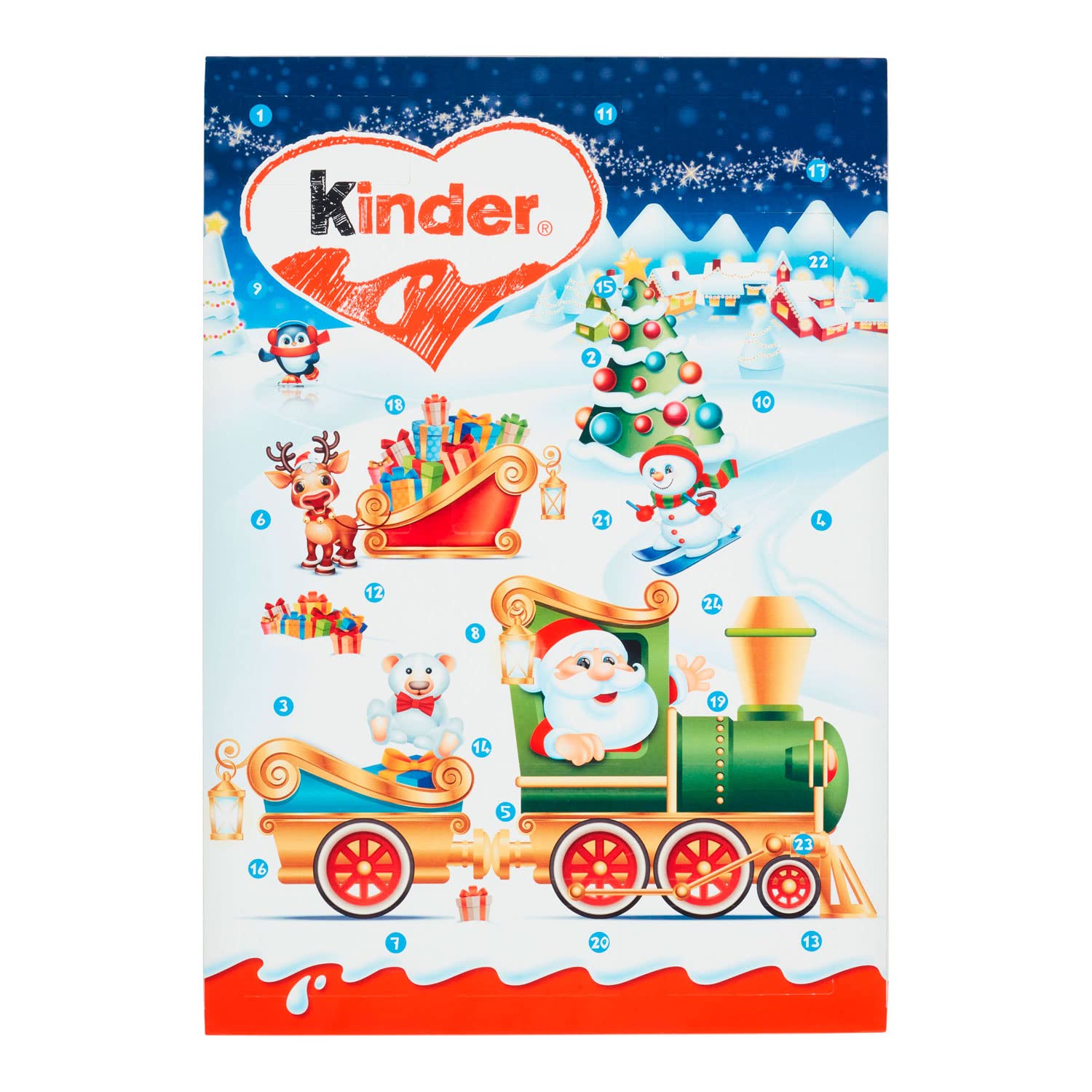 Kinder countdown calendar