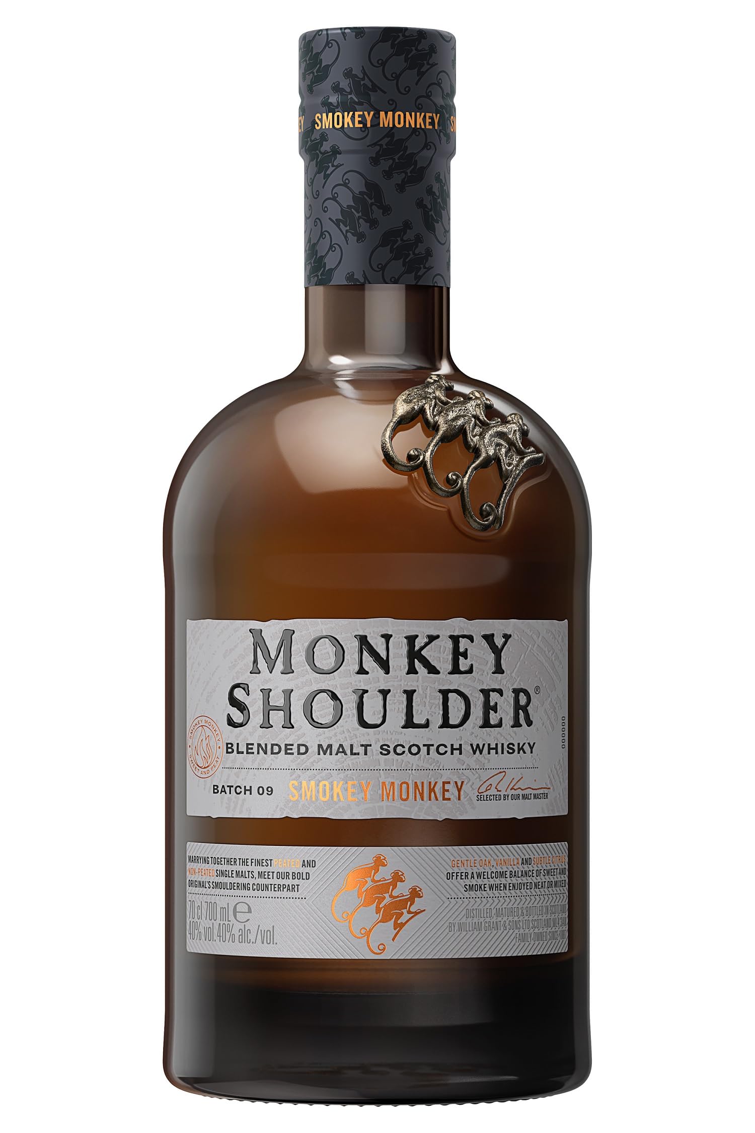 Monkey Shoulder Smokey Monkey Blended Malt Scotch Whisky 70 cl