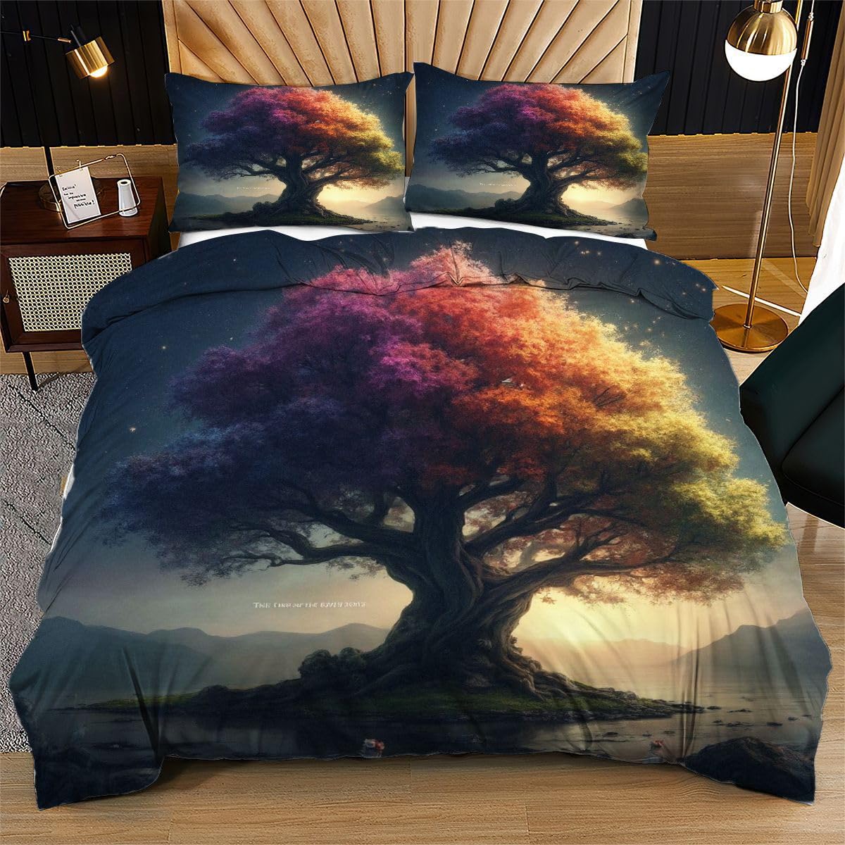 Funda de edredón 94x102 pulgadas para renovar el dormitorio con estilo 3D