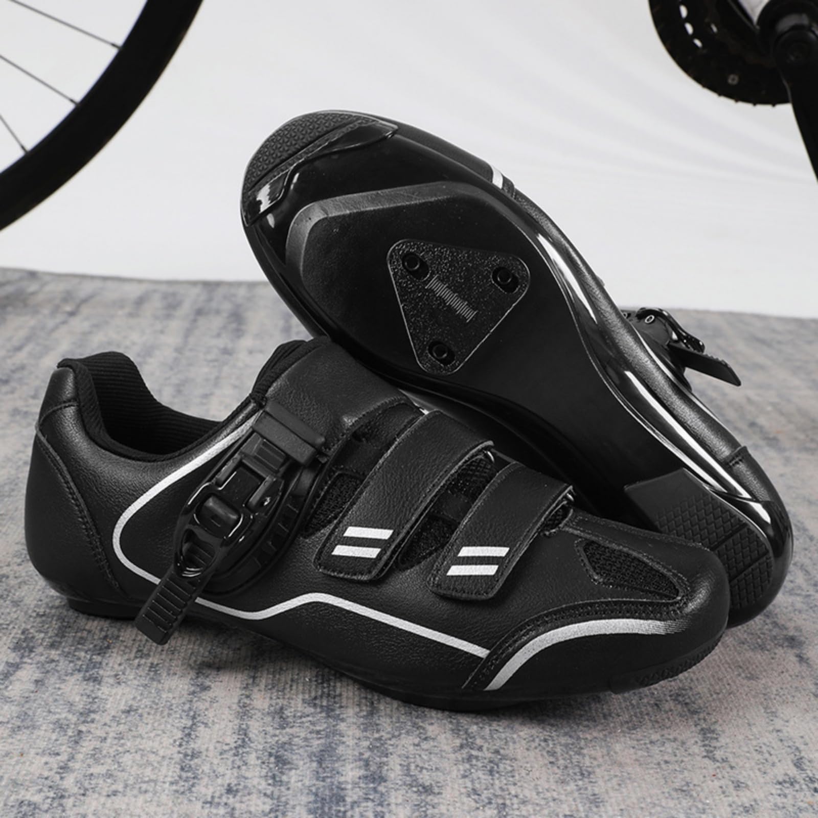 Mateju Zapatillas Ciclismo MTB Hombre Mujer 36-47 EU Bicicleta de Montaña con Calas Respirables Antideslizantes
