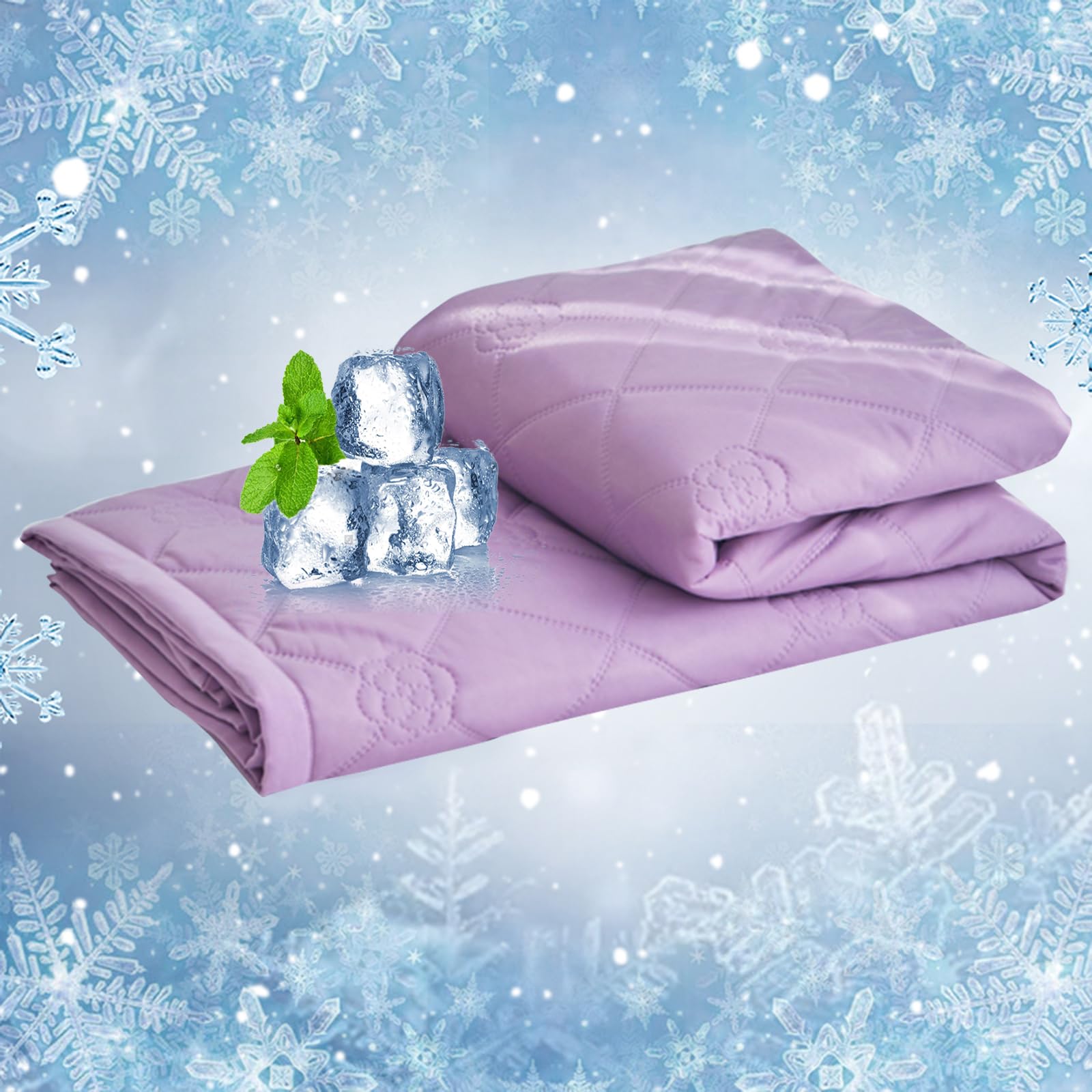 WONGS BEDDING Cooling Blanket Lightweight Polyester Cooling Blanket  Double-Sided Breathable Summer Throw Blanket Cooling Blanket for Night  Sweats (Purple,150x200cm) : Amazon.co.uk: Home u0026 Kitchen