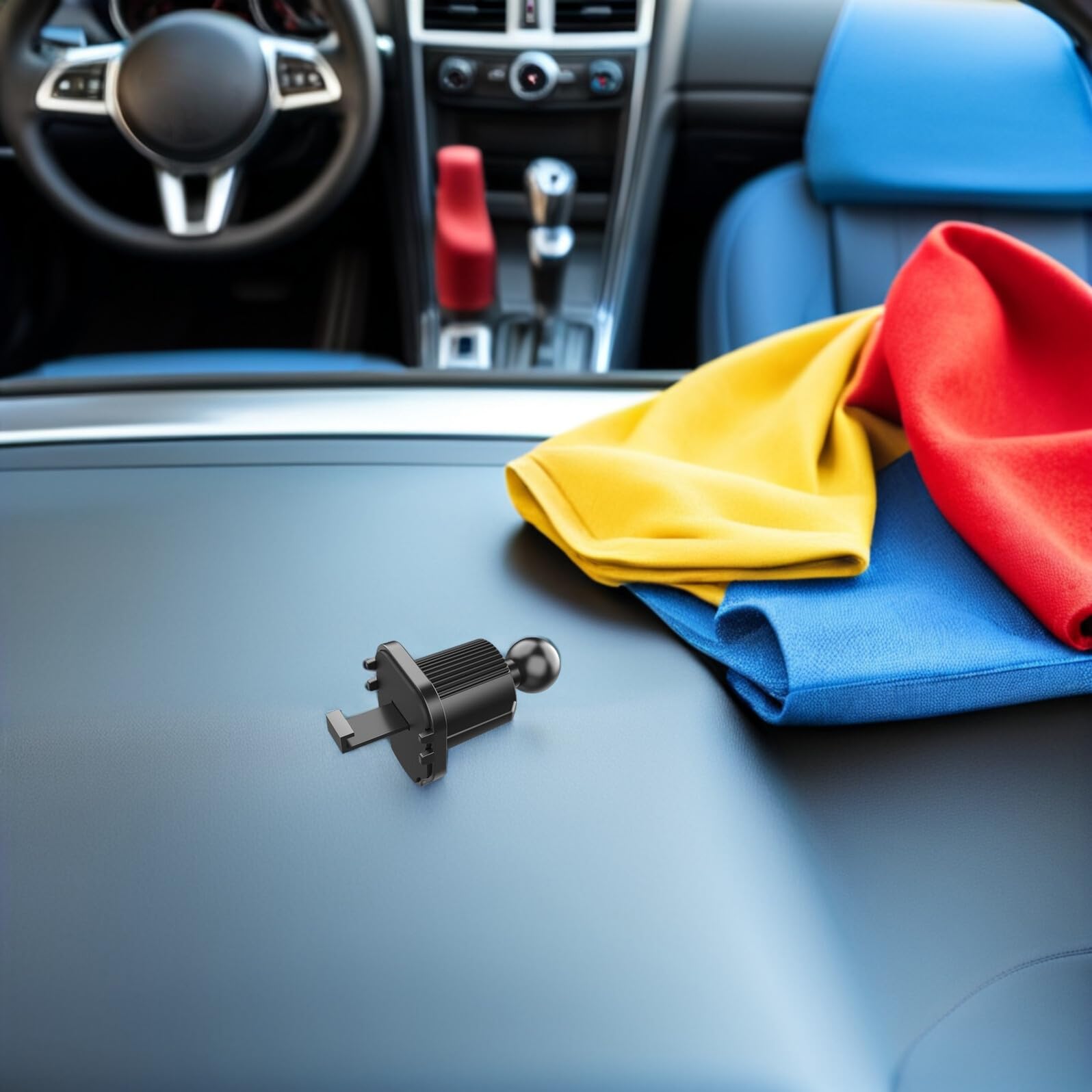 Anneome 4 Bases para Rejilla De Ventilación para Soporte De Teléfono Móvil De Coche Soporte para Teléfono Móvil De Coche Base para Rejilla