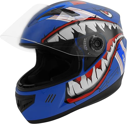 Miniatura 2 de SLMOTO Casco de motocross DOT para jóvenes y niños, casco de calle todoterreno para motocross, casco ATV