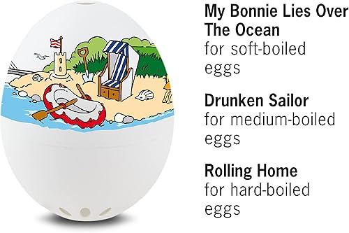 Miniatura 2 de Coastal BeepEgg - Temporizador de huevos para hervir huevos - Olla musical para huevos suaves, medianos y duros, aptos para alimentos, temporizador