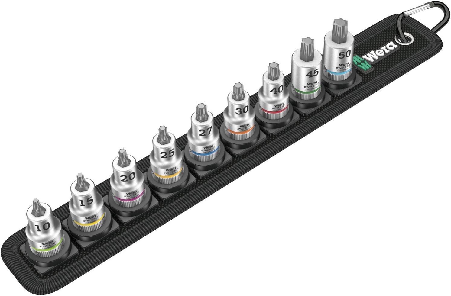 WERA 3/8-inch Drive Torx Holding Bit Socket 9-Pieces Set