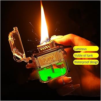Amazon.com: Quicksand Luminous Lighter Retro Kerosene