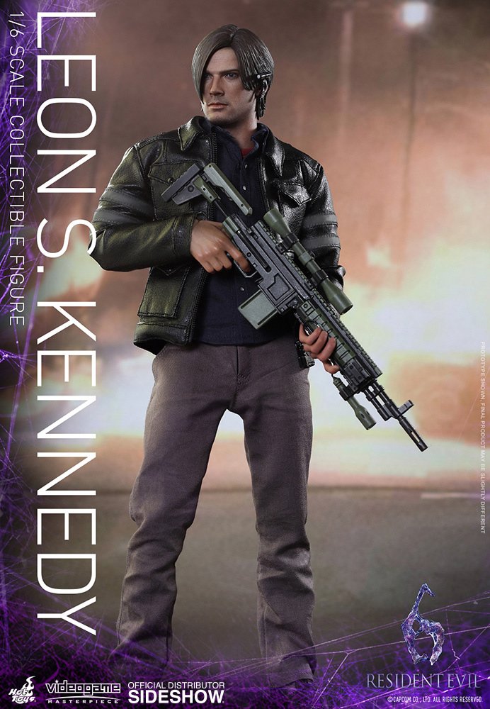 Amazon | Hot Toys Resident Evil 6 Leon S. Kennedy 1/6 Scale 30cm