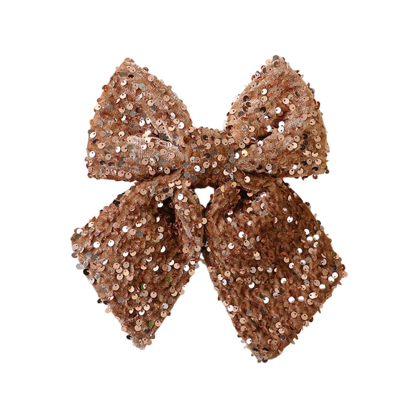 KAQNTUD Stylish Christmas Bowknot Decoration Seasonal Elegant Tree Bowknot Charm For Festival Decoration Experience Durable Bow
