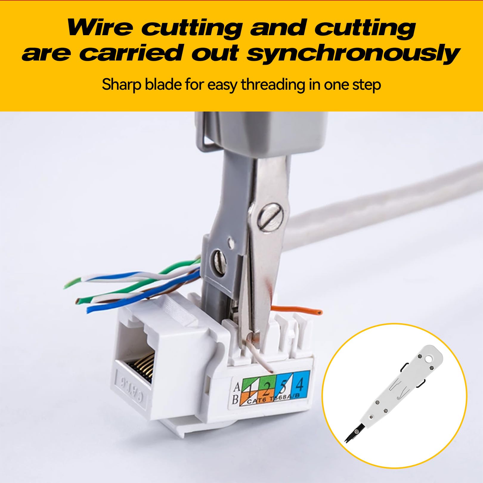 La Guida Essenziale Allo Strumento Punch Down Per L'installazione Di Cavi Di Rete RJ45 - Blog - Foto 2