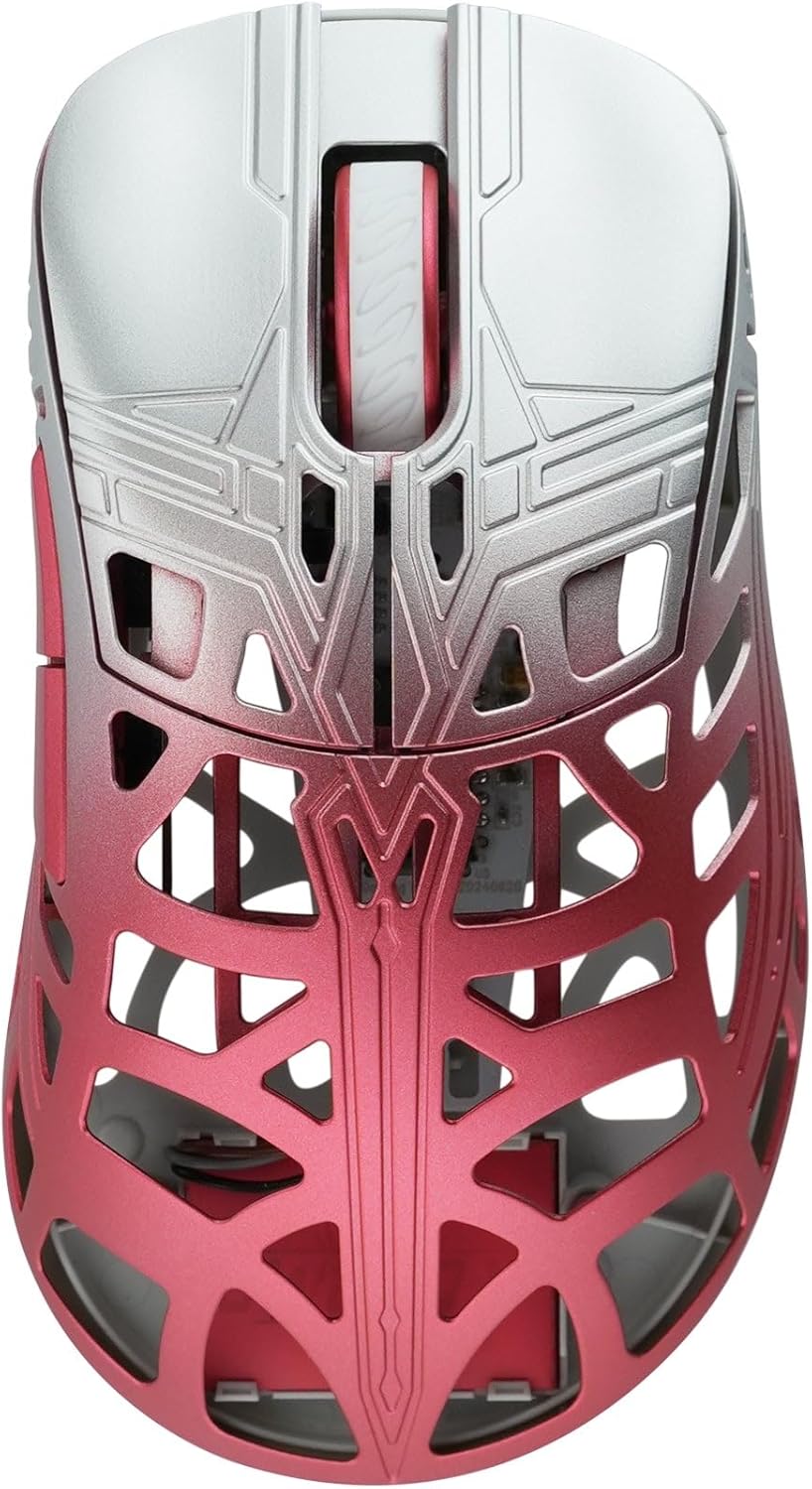 MK x WLMOUSE Sword X Magnesium Wireless 8K Mouse (Black Dot, Onyx)