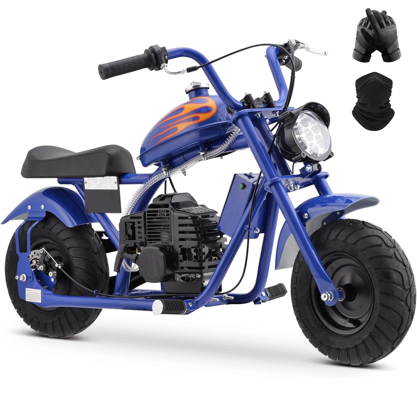 Amazon.com: HOVER HEART Gas Mini Chopper Bike, DB004 Model 49.4 CC