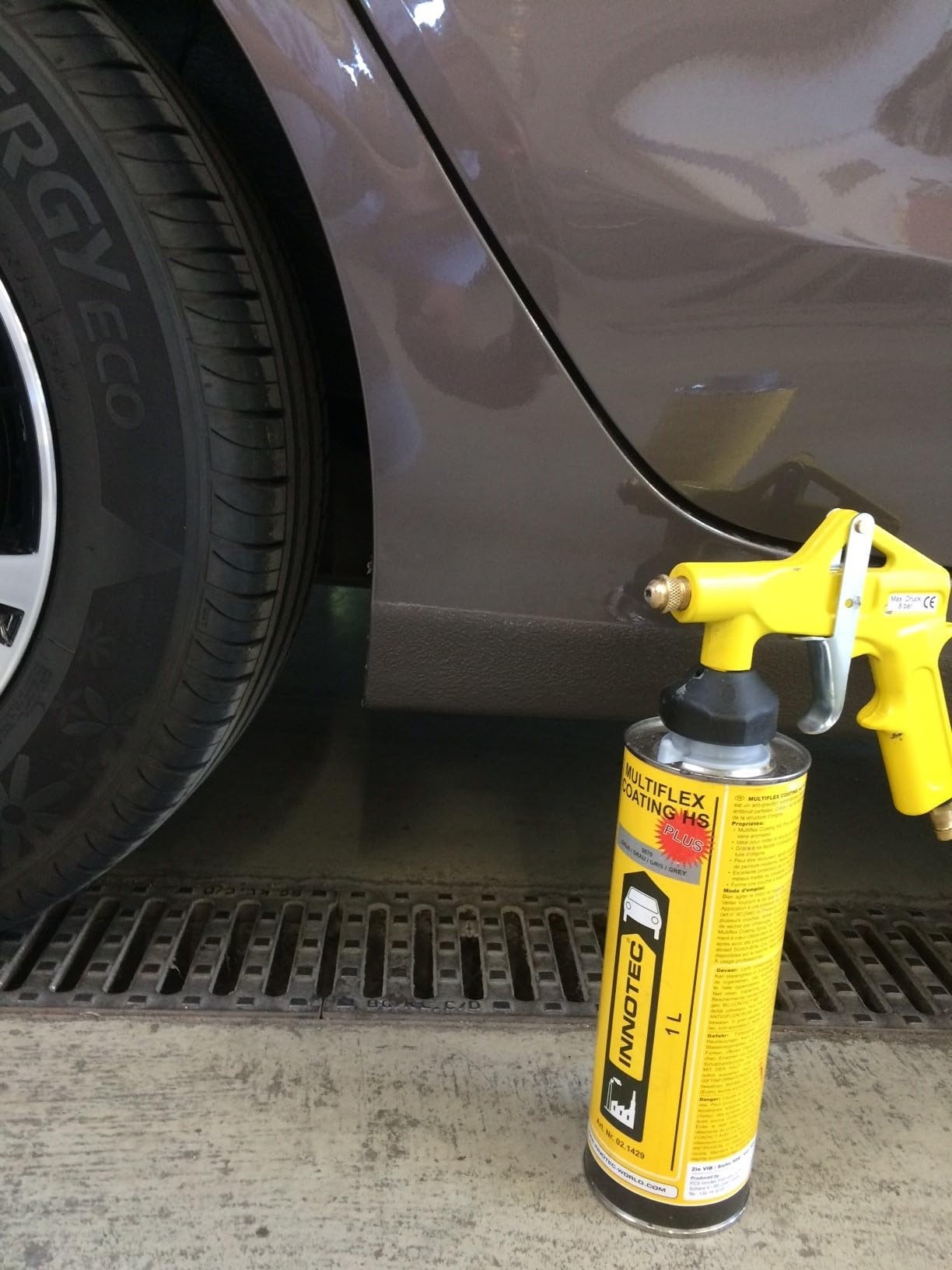 Innotec 1 szt. Multiflex Coating HS Plus szary (5070) puszka o pojemności 1 litra