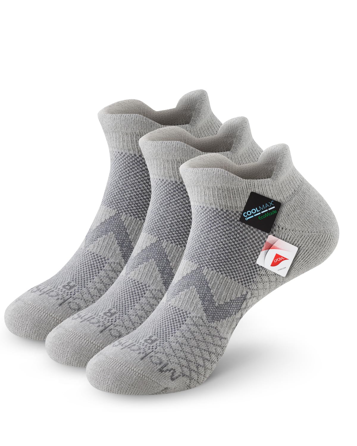 Mokah Stone Diabetikersocken für Herren Damen Kurz, Diabetiker Sneaker Socken ohne Gummibund ohne Naht, 3 Paar