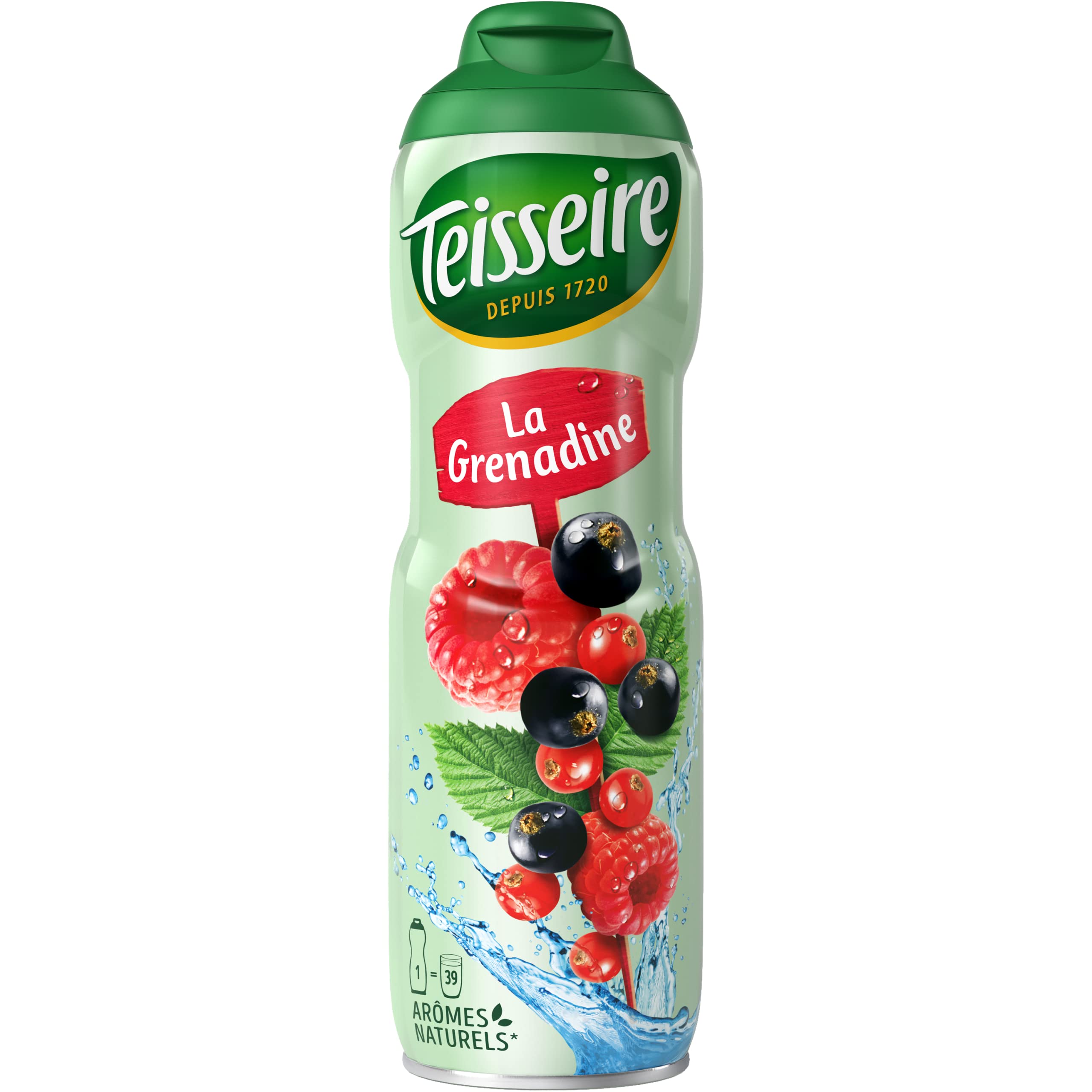 Pack 6 Siropes Granadina Teisseire - 6 x 60 cl