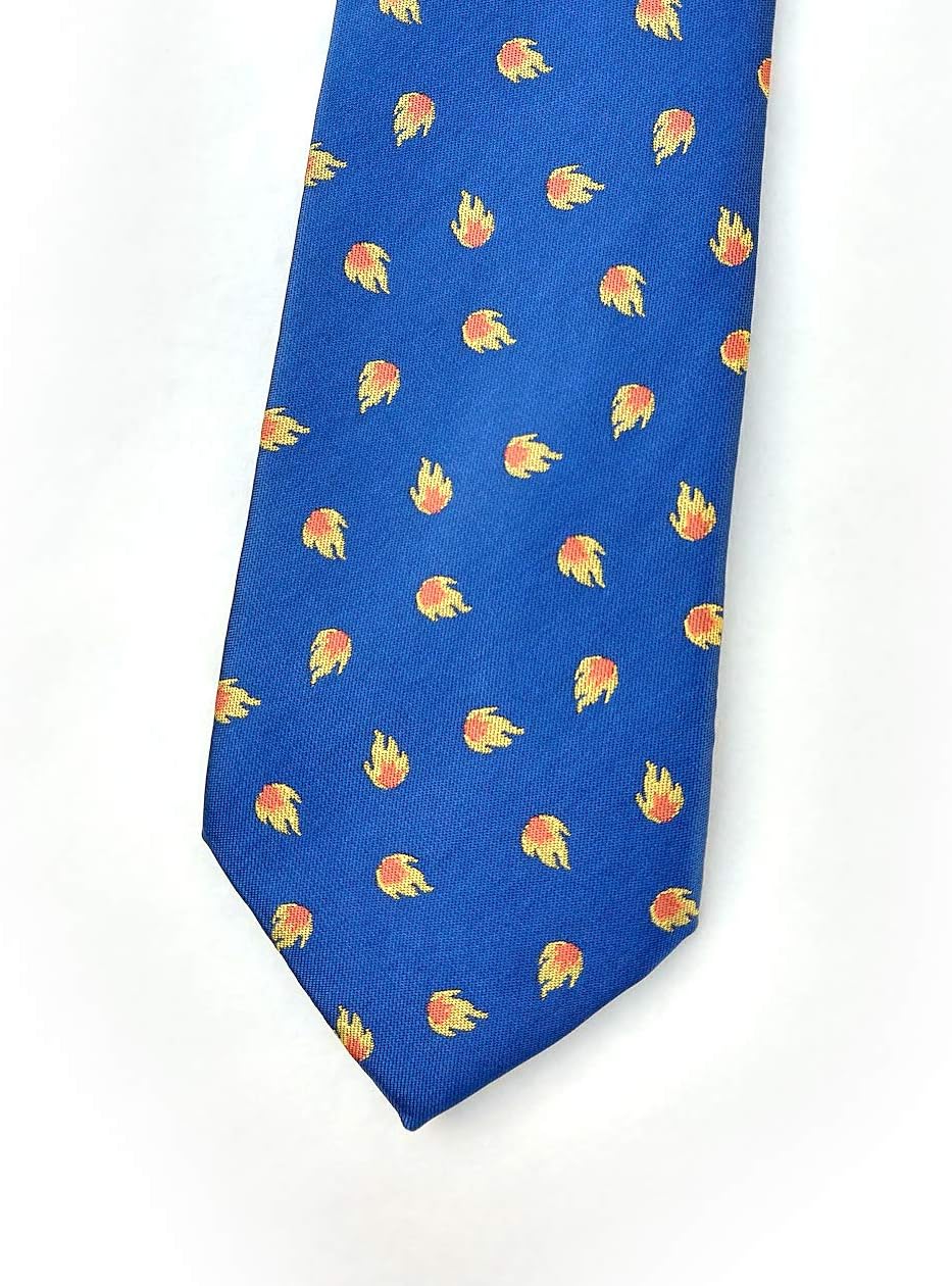 NIANWUDU Fireman Necktie - Fire Necktie - Fire Tie - Fireman Tie - Fireman Gift - Gifts for Firemen, Firefighter Necktie - Firefighter gift