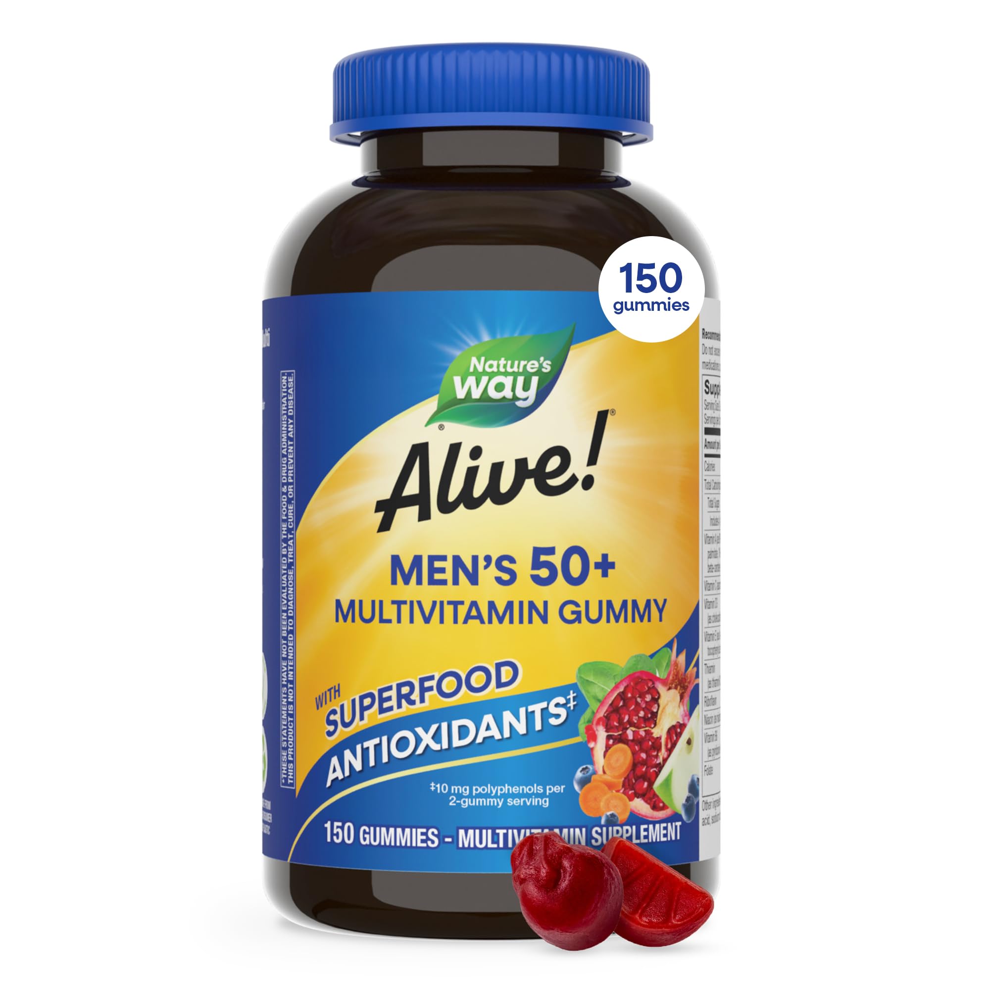 Nature's Way Alive! Men’s 50 Plus Multivitamin Gummy