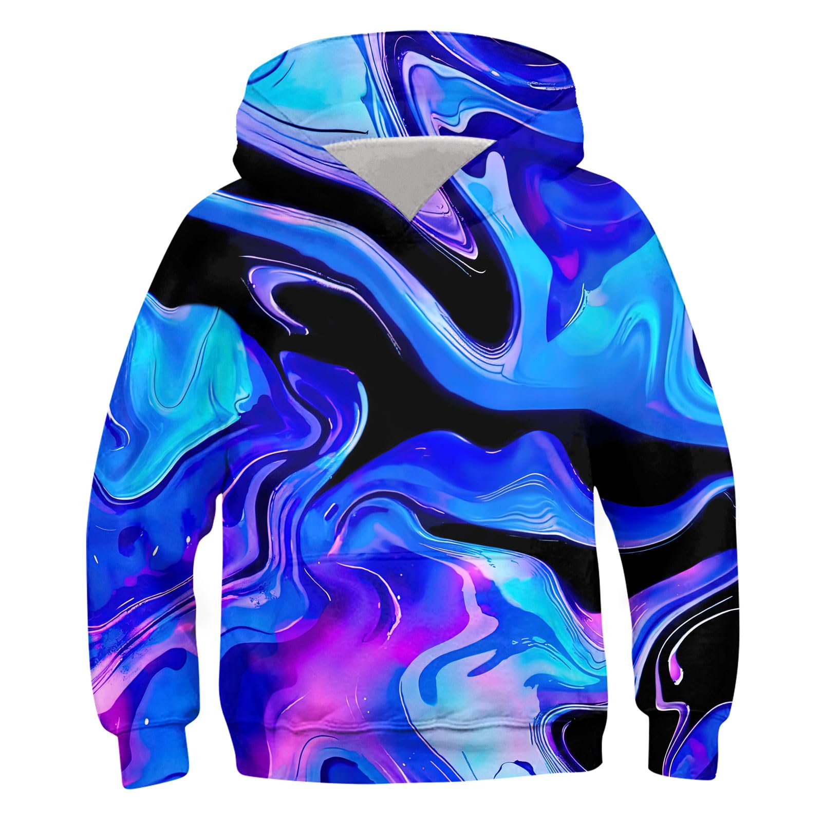 TUONROAD Boys Hoodies 3D Graphic Sweatshirt Lightweight Pullover 6-16T cool