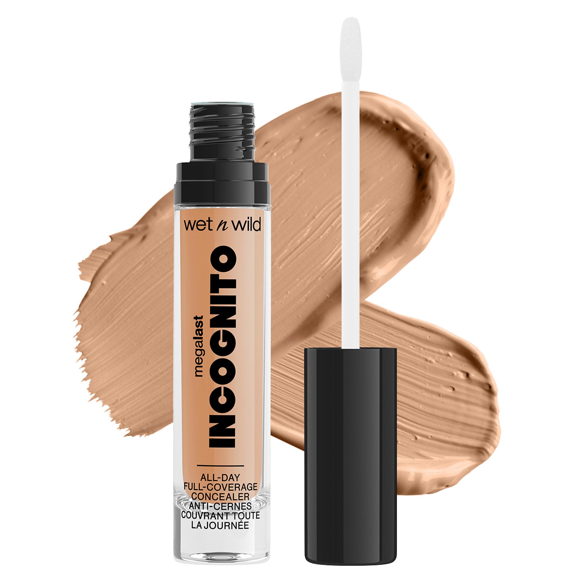 Wet n Wild Mega Last Incognito All-Day Full Coverage Concealer, Medium Neutral