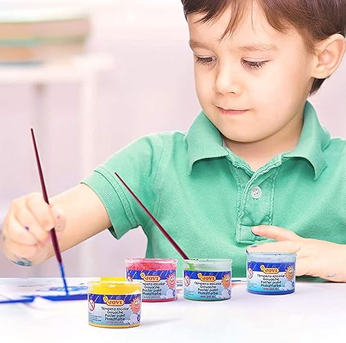 Miniatura 4 de CAJA 5 BOTES TEMPERA NARANJA 35ML JOVI