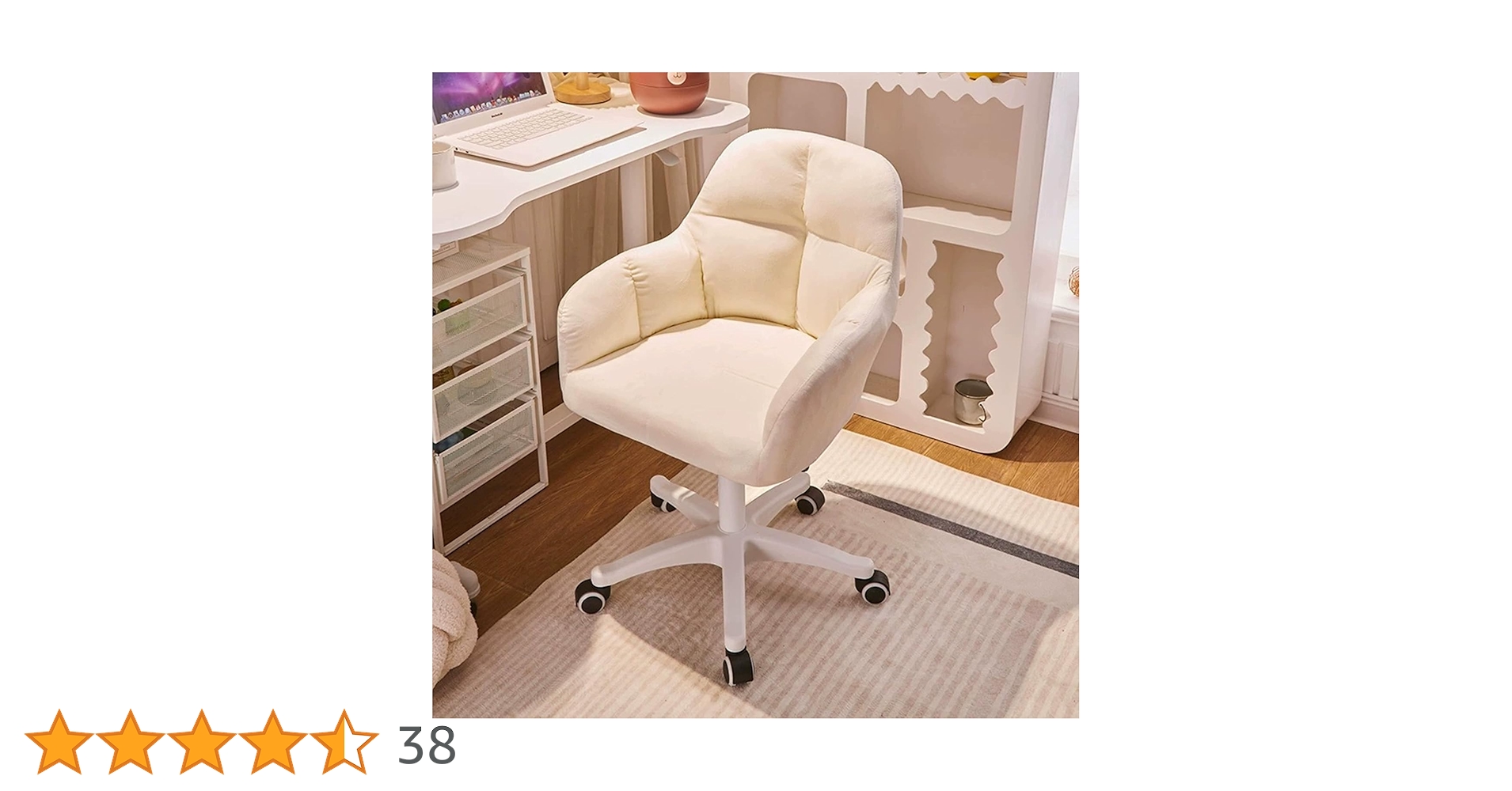 Amazon.co.jp: PQNLXLN デスクチェア リビングチェア 360°回転