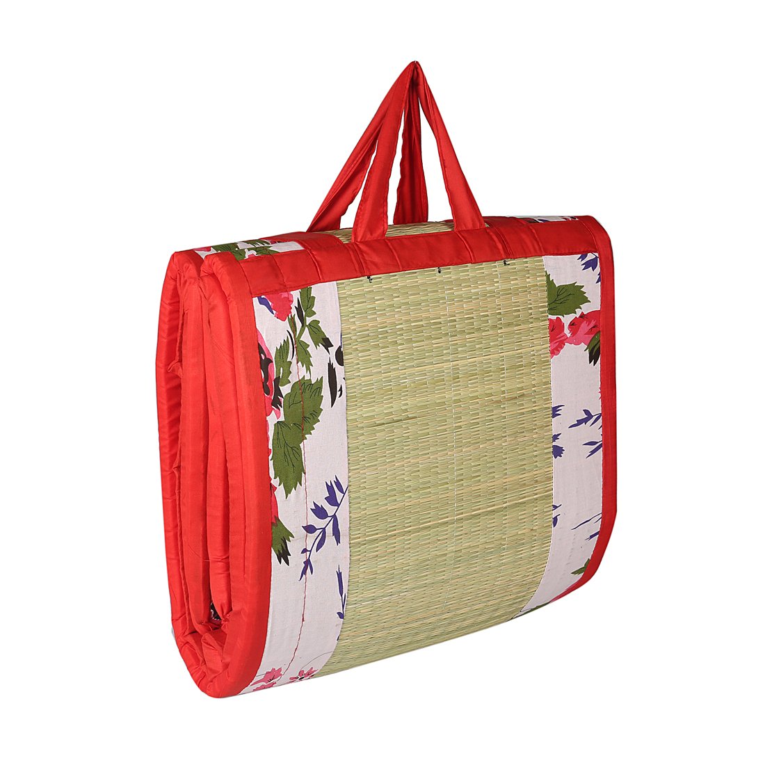 CRAFT OF INDIACushion Sleeping Mat Happy Sleeping River Grass Foldable Mat Easy Hand wash 3fitX6fit