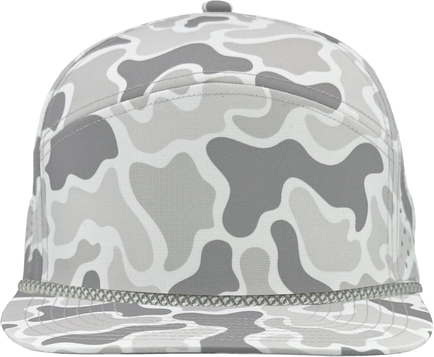 Osprey R+ Premium Medium Profile 7-Panel Rope Brim Hat | Performance Snapback Cap | Blanks for Custom Embroidery and Patches