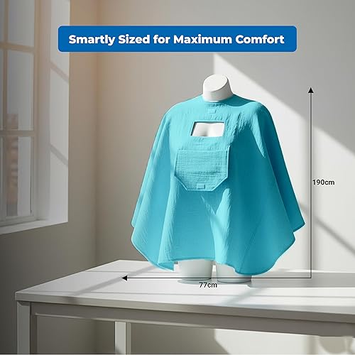 Miniatura 6 de Fundas de lactancia, 100% muselina de algodón orgánico. Transpirables, hermosas, privacidad completa. Fabricado por una madre. Empresa de EE. UU