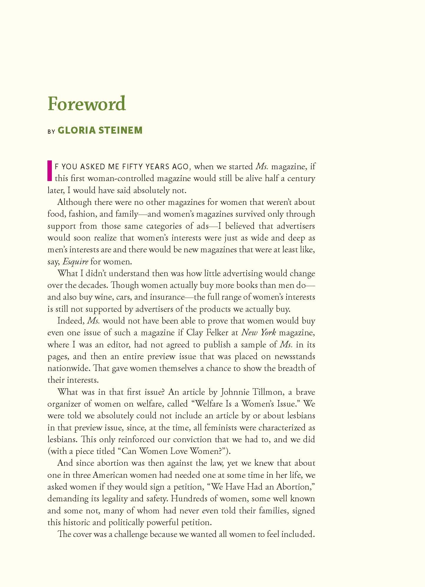 50 Years of Ms.: The Best of the Pathfinding Magazine That Ignited a Revolution - Image 7
