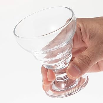 ニノミヤ硝子 黒台二段パフェグラス×６個 ニノミヤ硝子 黒台二段パフェグラス×6個