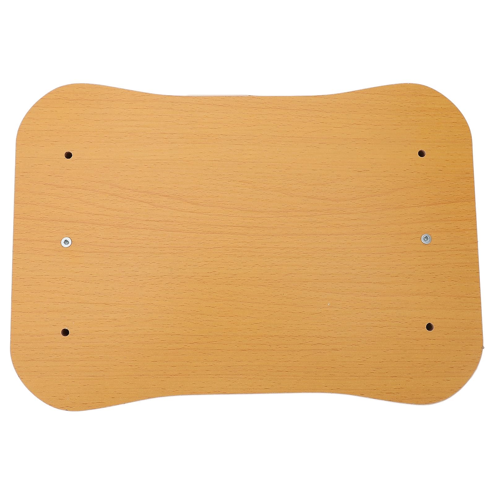 Homoyoyo Reposapiés de Madera Pequeño Antideslizante Color Madera Natural, Soporte Ergonómico Inclinado para Pies bajo Escritorio, Taburete para Oficina y Hogar, Apoyo Cómodo para Adultos