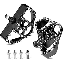Motorcycle Upgrade Foot Pegs For Harley,360 Degree Adjustable MX Cruiser Footrest Wide Rest Pedal Bobber Pedals,Compatible Dyna,Fatboy,Iron 883,Sportster,Street Bob