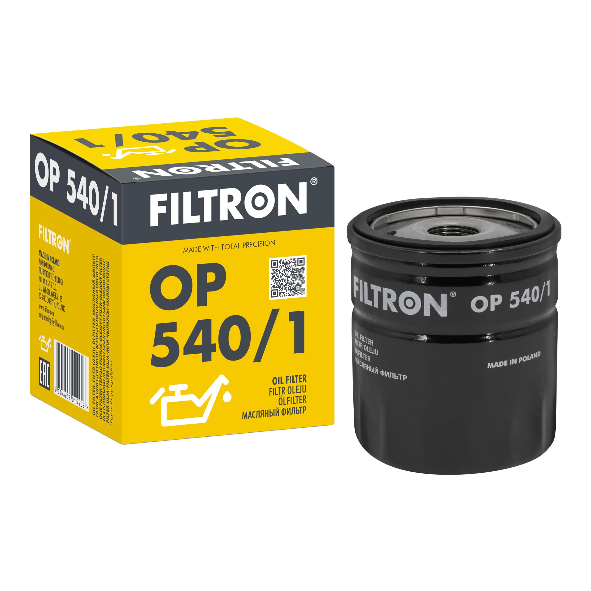 FILTRON OP540/1 Oil Filter