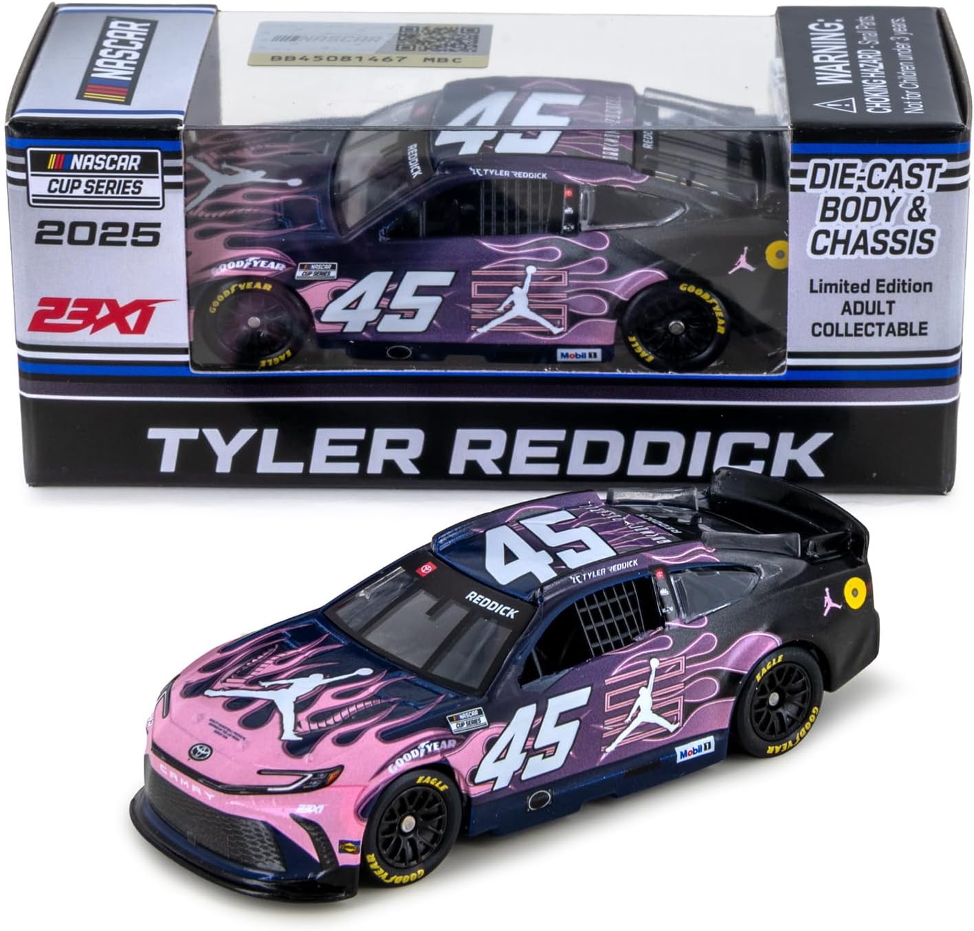 Tyler Reddick 2025 Jordan Brand Mojave (AJXI) Las Vegas ARC Diecast Car 1:64 Scale
