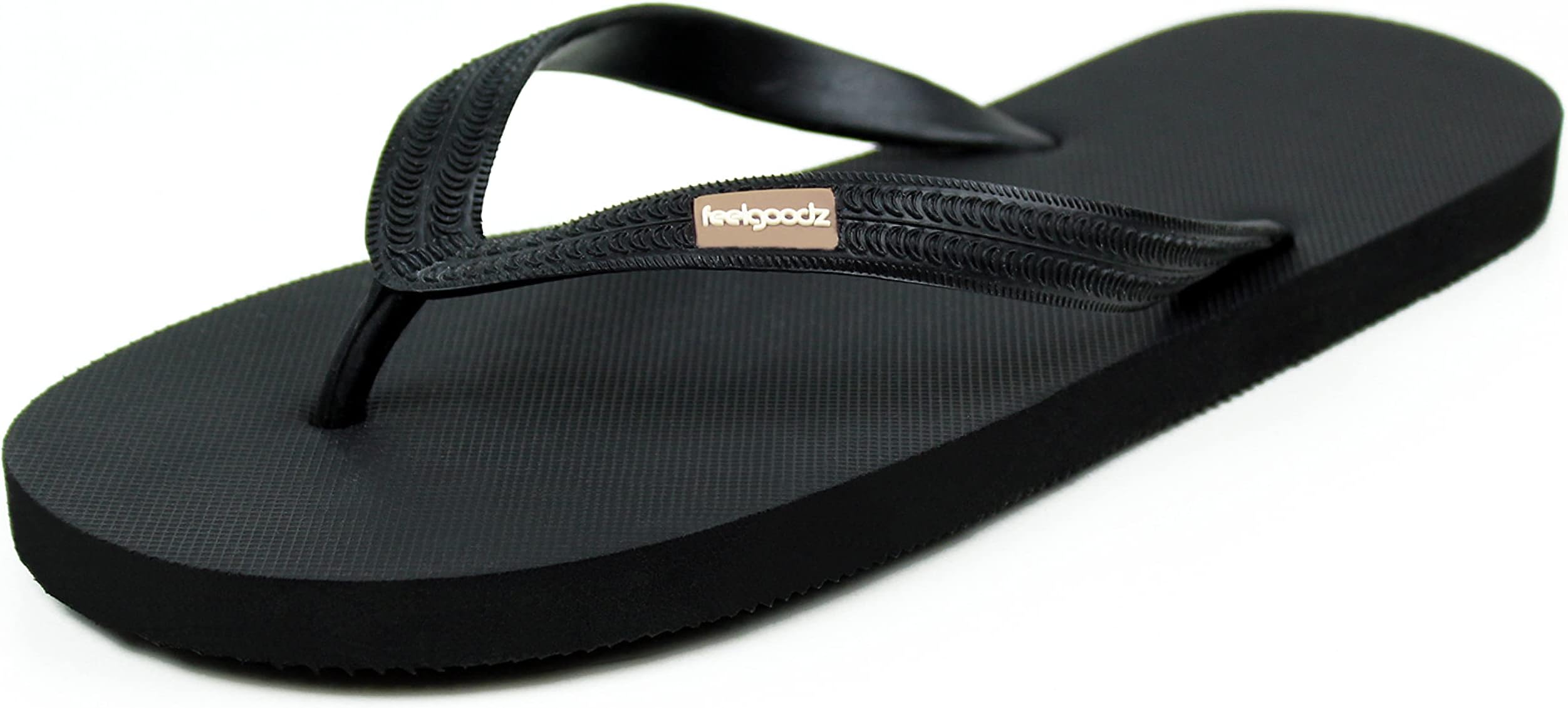 Feelgoodz Men's Classicz Core Natural Rubber Flip Flops