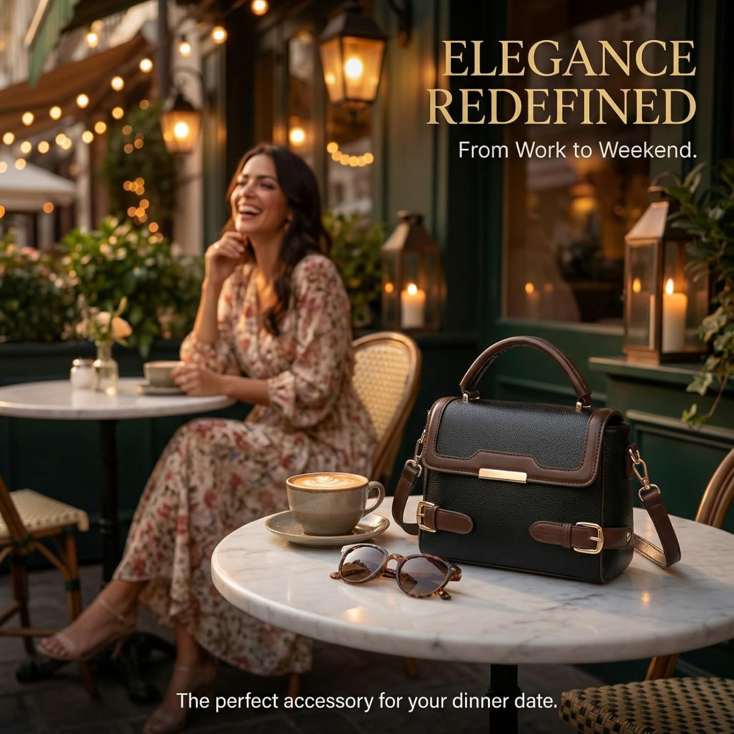 Collection Satchel for Women - Ladies Shoulder Bag With Top Handle, Crossbody Handbag Purse with Adjustable - Image 4