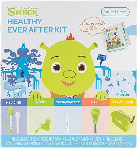 Miniatura 1 de Shrek Healthy Ever After Baby Kit de cuidado de la salud para bebés, artículos esenciales para recién nacidos, regalos para recién nacidos, juego de