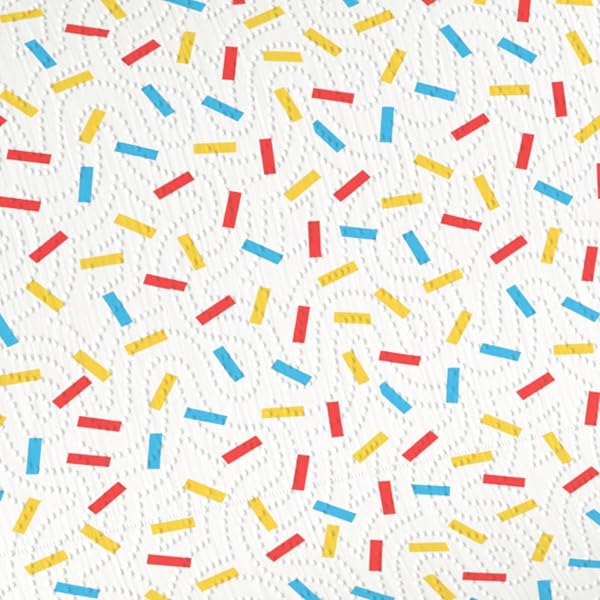 Renova 2 Rollos de Cocina Dobles Decorados - Papel, Blanco 2 Unidad (Paquete de 1) - 1