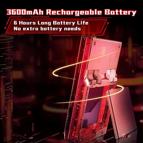 Miniatura 3 de UNICO - Consola de juegos de mano retro 15 juegos de arcade clásicos con licencia IGS Pantalla de 3.5 pulgadas, sistema de juegos portátil para