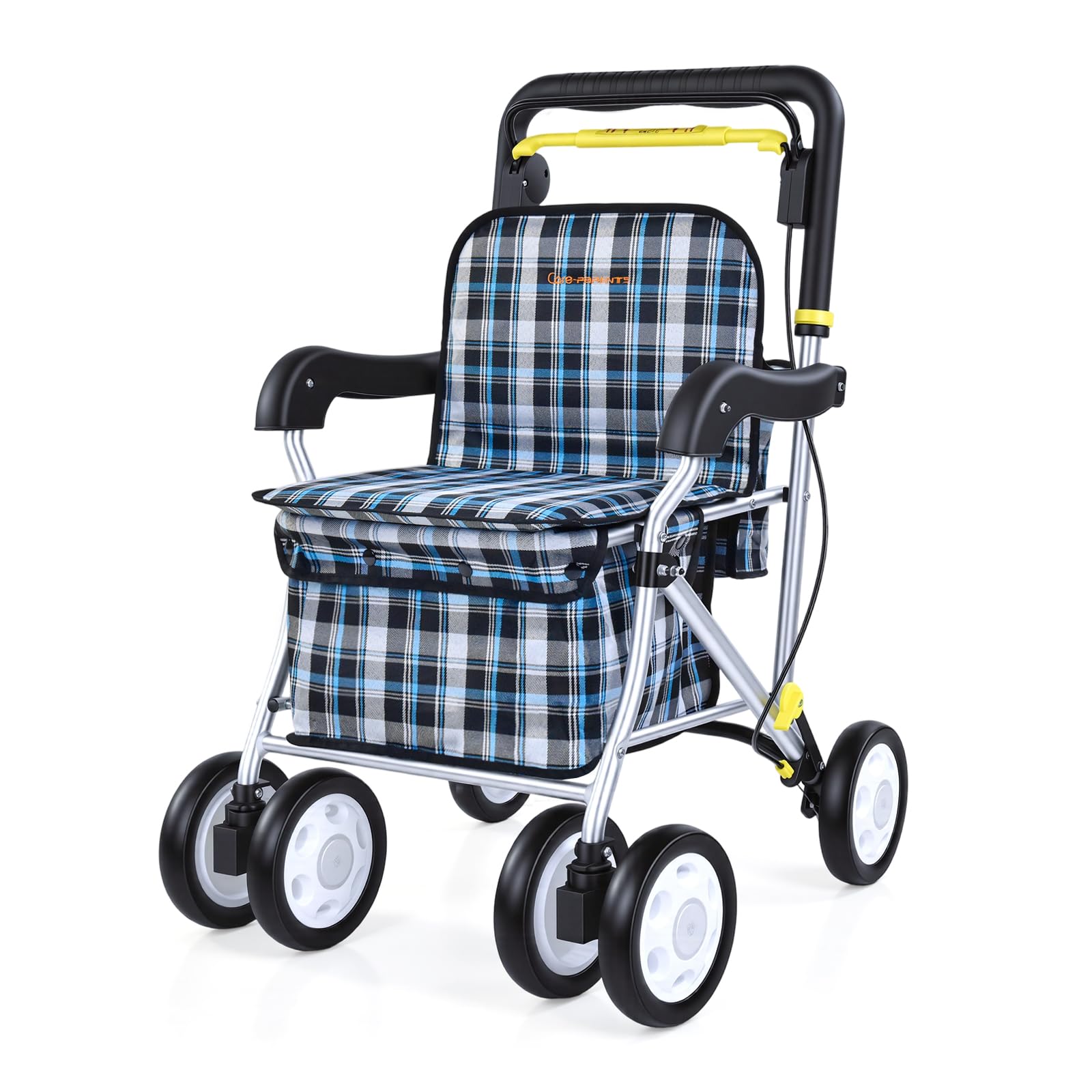 【新品・未使用】Care-Parents シルバーカー CP-01B Amazon | Care-Parents シルバーカー 歩行補助車 手押し車 軽量