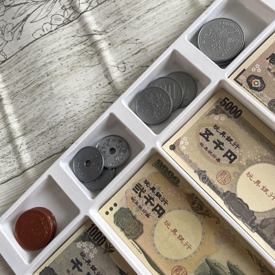 Amazon.co.jp: お金持ちになろう おもちゃおかねセット ままごと